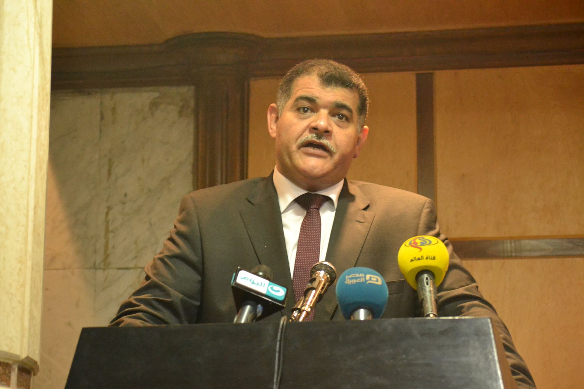 مؤتمر الرد علي تقرير المجلس القومي لحقوق الانسان حول زياره سجن العقرب