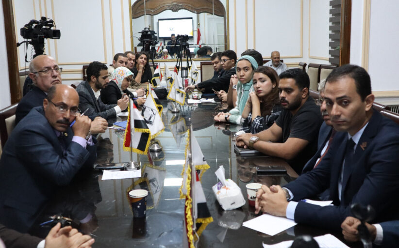 جانب من مشاركة الزميلة سارة الجوهري في ورشة عمل حول 